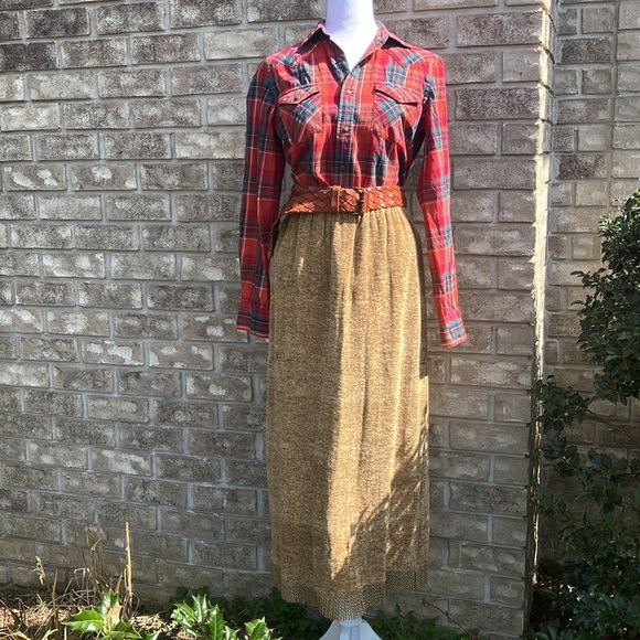 Western Fringe Tassel Maxi Skirt - Picture 6 of 17
